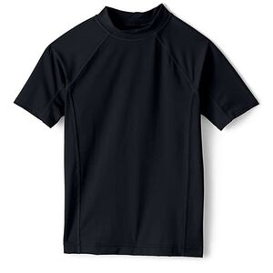 Lands' End Little Boys SS UPF 50 Sun Protection Rash Guard-Size S(4) (NEW)